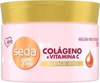 Creme de Tratamento Seda 300G Colágeno + Vitamina C, Seda, Seda