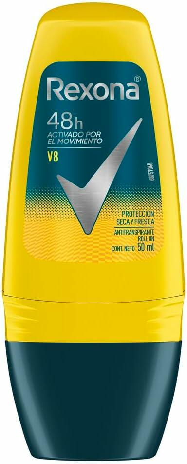 Desodorante Antitranspirante Rexona  V8 50ml (A embalagem pode variar)