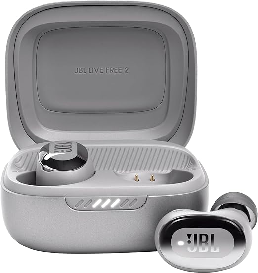 Fones de ouvido JBL Live Free 2 TWS Cinza