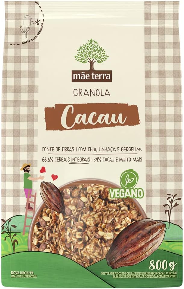 Granola Mãe Terra Cacau 800g