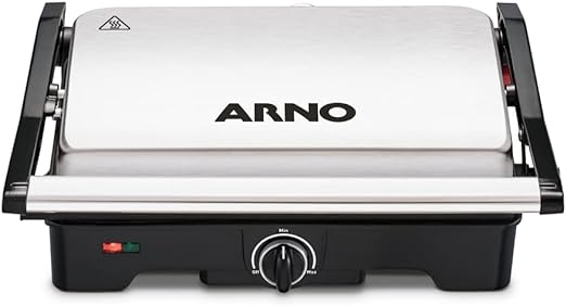 Grill Dual Inox Arno Preto E Inox 110v