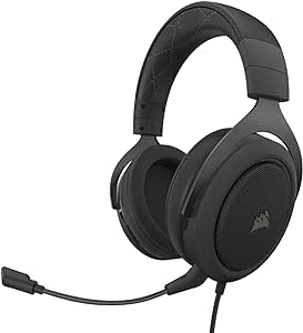 Headset Gamer Corsair HS60 Pro 7.1 Virtual Surround Com Adaptador USB - Preto CA-9011213-NA