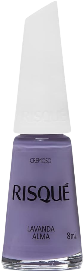 Esmalte Risqué Cremoso Lavanda Alma 8ml, Risqué