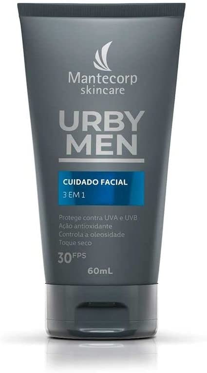 Mantecorp Skincare Loção facial 3 em 1 Fps 30 Urby Men 60ml