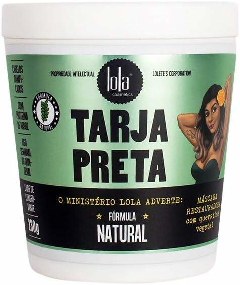 Máscara Tarja Preta Queratina Vegetal, Lola Cosmetics