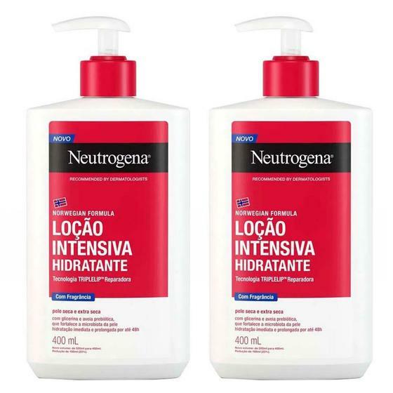 Neutrogena Norwegian Fórmula Intensivo Kit Com 2 Hidratantes Com Fragrância