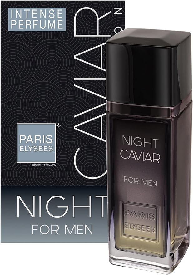 Perfume Importado Paris Elysees Eau De Toilette Masculino Night Caviar 100ml