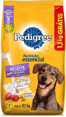 Ração Pedigree Nutrição Essencial Carne Ao Leite Para Cães Adultos 10,1 Kg