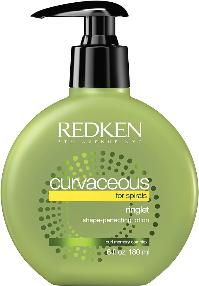 Redken Loção Para Cachos Curvaceous Ringlet | Para Cabelos Cacheados | Antifrizz | Loção Definidora de Cachos | 180ml