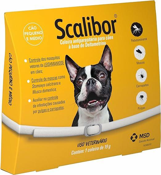 Scalibor Coleira Antiparasitária 48cm para Cães Scalibor para Cães, 48 cm,