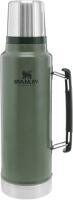 Garrafa térmica com isolamento a vácuo Stanley Classic, 1,4 L, Hammertone Green