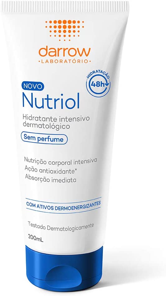 Nutriol Hidratante Intensivo Dermatológico. sem perfume, Darrow - 200ml, Darrow, 200ml