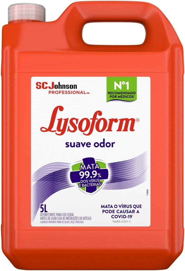 Lysoform Desinfetante Líquido Suave Odor 5 Litros