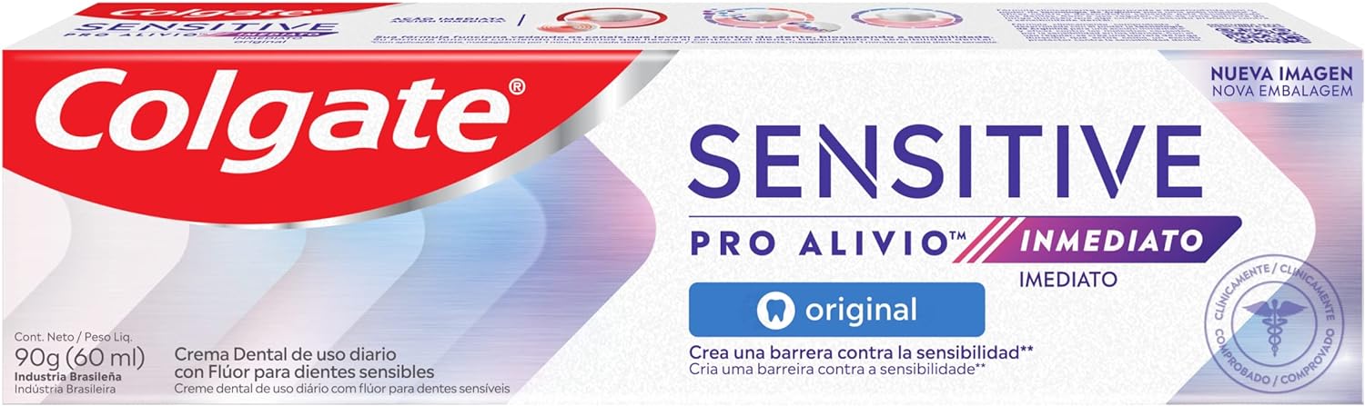 Creme Dental Sensitive Pro-Alívio Imediato Original 90G