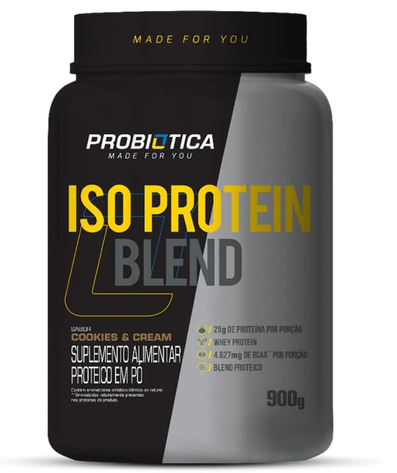 Iso Protein Blend - 900g - Probiotica - Sabores