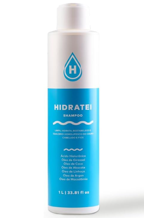 Shampoo Hidratei - Hidratação e limpeza suave - 1 Litro