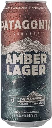 Cerveja PATAGONIA Amber Lager Lata PATAGONIA 473ML