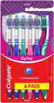 Escova de Dente Colgate Zig Zag Antibac 6 unid, Modelo: 61023926, Cor: Multicolorido