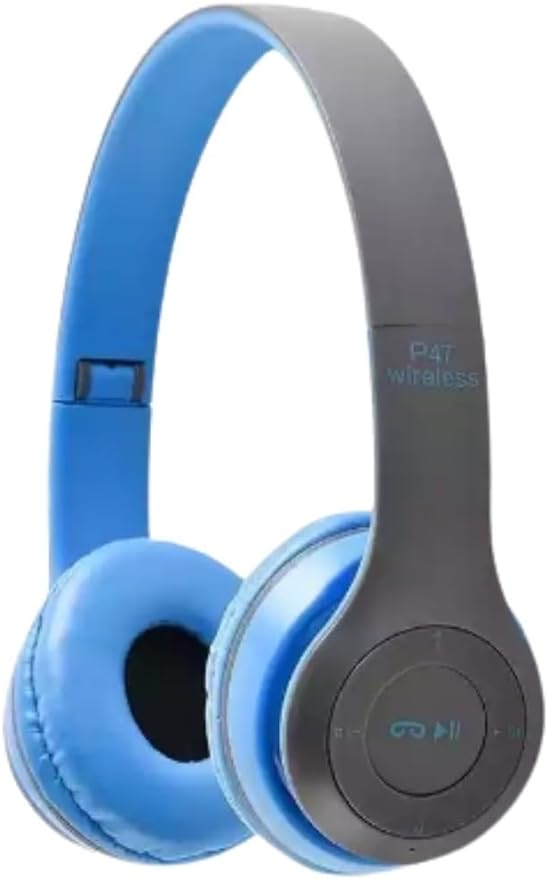 Fone de Ouvido Bluetooth (Azul)