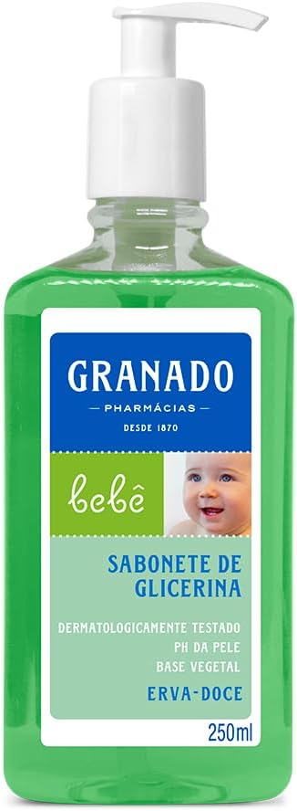 Granado Sabonete Líquido Bebê Glicerinado com Erva Doce, 250ml