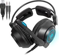 Headset Gamer Rgb Vickers Preto Fortrek