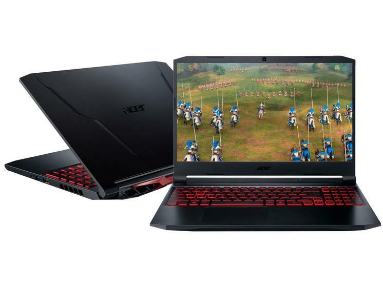 Notebook Gamer Acer Nitro 5 Intel Core i5 8GB RAM - 512GB SSD 15,6” Full HD 144Hz NVIDIA GTX 1650 4GB