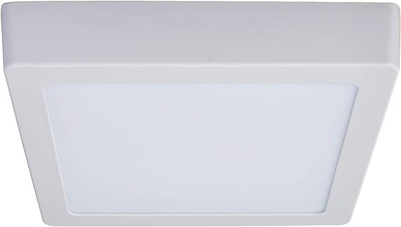 Painel Plafon LED 12W de Sobrepor Quadrado 17cm, Bivolt, 3000k Branco Quente, Avant