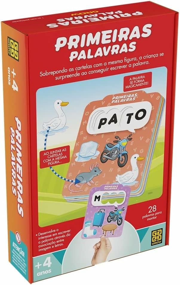 Jogo Educativo Primeiras Palavras Grow