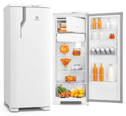 Geladeira/refrigerador Electrolux Degelo Prático 240 Litros Cycle Defrost Branco Re31 - 110v