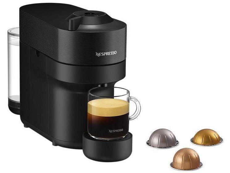 Cafeteira Espresso Nespresso Vertuo Pop Preta