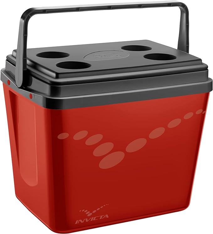 Caixa Térmica Pop 34L Vermelho Velvet Invicta