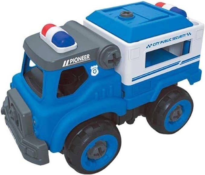 Caminh�o De Transporte Policial City Machine Multikids - Br1084