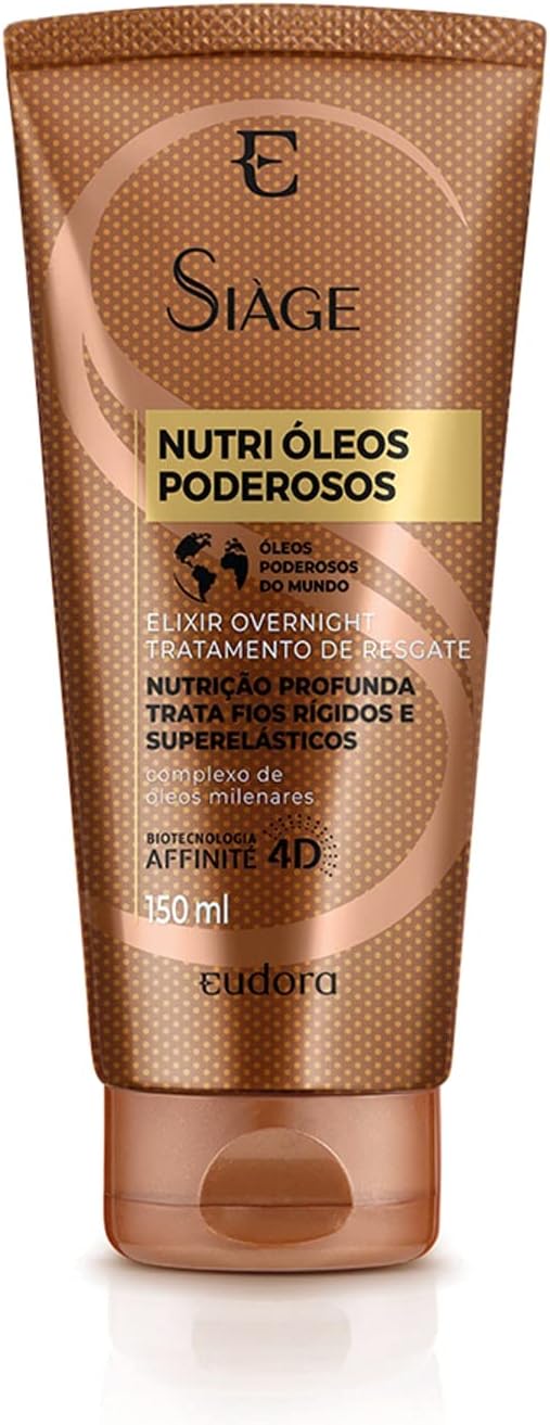 Eudora Siàge Nutri Óleos Poderosos Tratamento Noturno 150ml