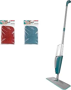 Flash Limp Kit Mop Spray 7800 + 2 Refis Extra De MicrofibraPara Chão, KIT0358, Verde