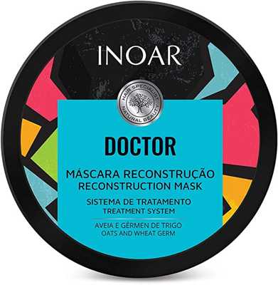 Inoar Máscara de Reconstrução Doctor Cronograma Capilar 250G, Inoar