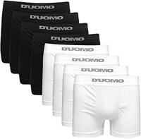 Kit 8 Cuecas Boxer Algodão, Duomo, Masculino