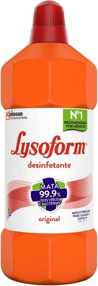 Lysoform Desinfetante Bruto Original 1 L, Orange