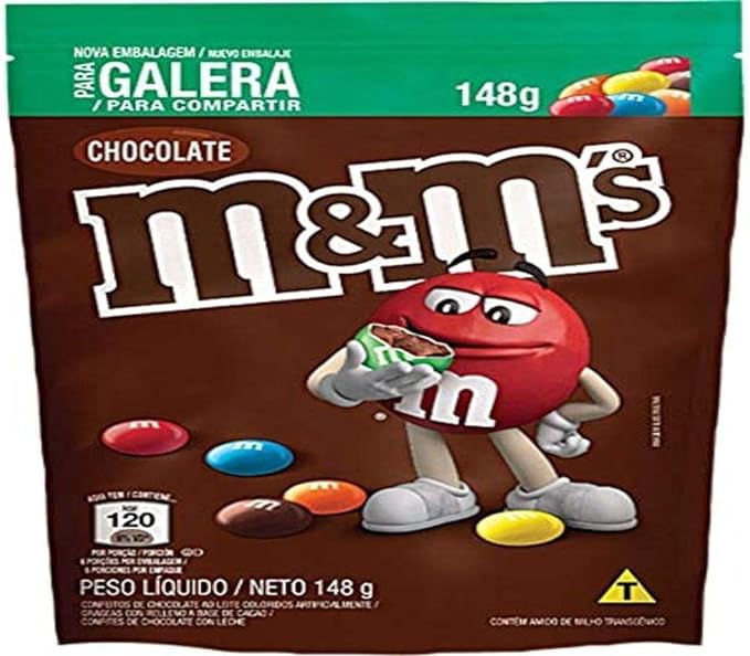 MARS Mm S Chocolate Ao Leite Mars 148G Mars Sabor Chocolate