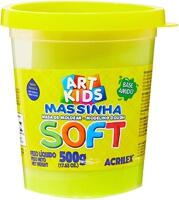 Acrilex Soft Massa De Modelar, Amarelo (limão), 150 G