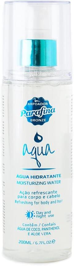 Parafina Bronze Água Hidratante Incoloro 200 Ml