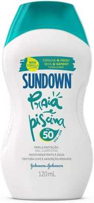 Sundown Protetor Solar Corpo E Rosto Praia E Piscina Fps 50,120ml