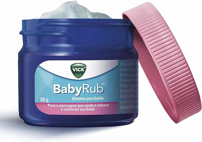 Vicks Vick Babyrub Bálsamo Para Bebês 50G