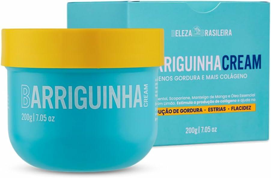 Barriguinha Cream: Creme Redutor de medidas | Creme Firmador - Com Mentol 200ml