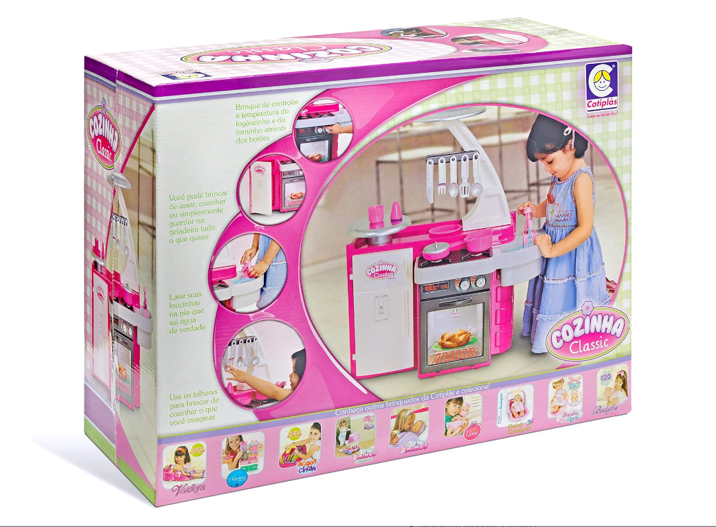 Cozinha Classic Cotiplás Rosa