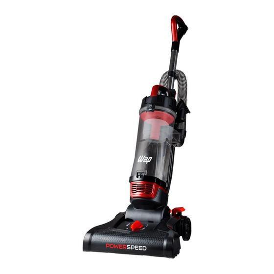 Aspirador de Pó Vertical WAP Power Speed 2 em 1, 2000W, 3L, 220V, Preto e Vermelho - FW006008