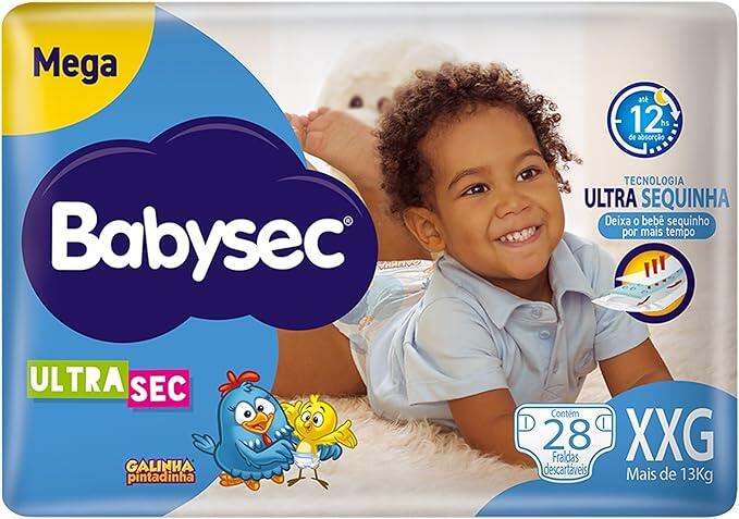 Babysec Fralda Ultrasec Galinha Pintadinha Xxg  28 Unidades