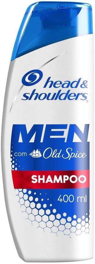 Head & shoulders Men com Old Spice Shampoo Anticaspa, 400 ml