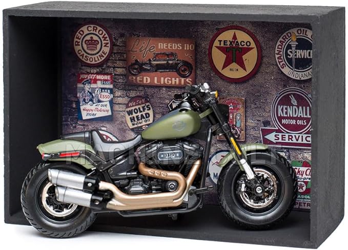 Miniatura Harley-Davidson Fat Bob 114 - Kit Expositor