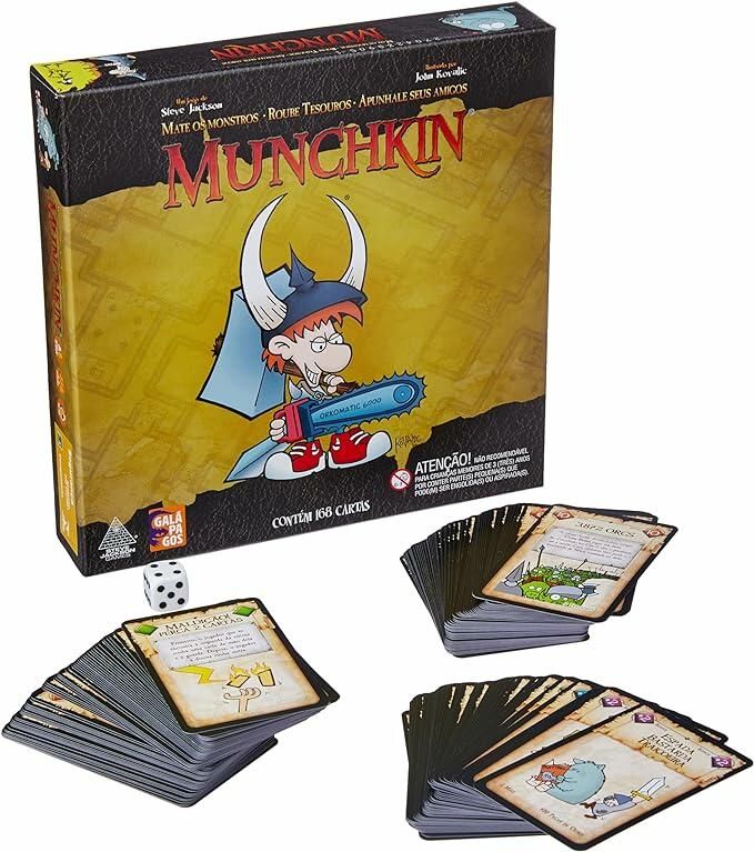 Munchkin - Galápagos Jogos, Multicor, Medio