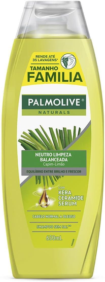 Palmolive Shampoo Naturals Neutro 650Ml Cor: Verde